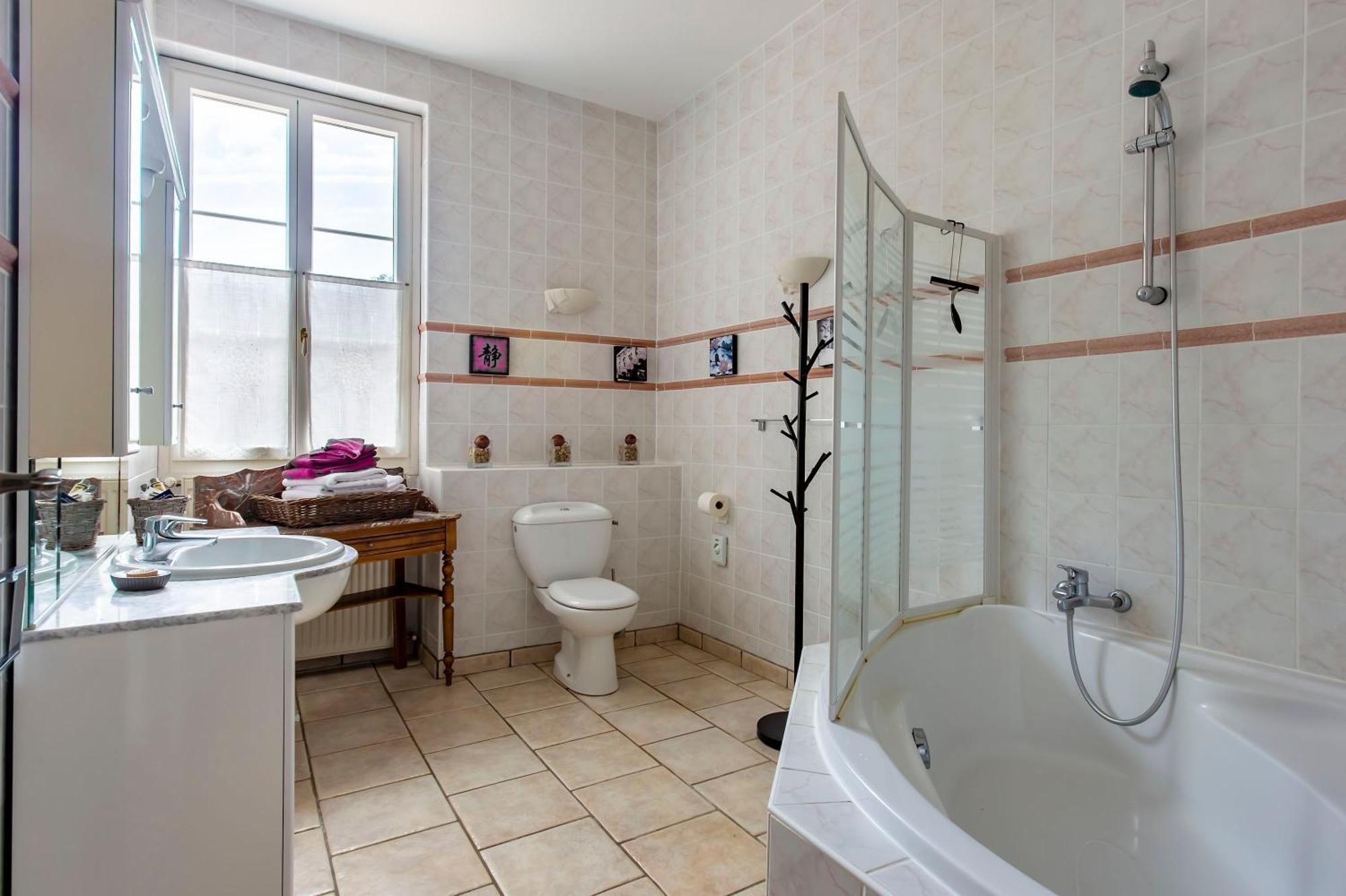 Chateau De Bellevue B&B Et Appartements Avec Piscine Saisonal Chauffee Et Chambres Partout Climatisees Saint-Avit  Rum bild